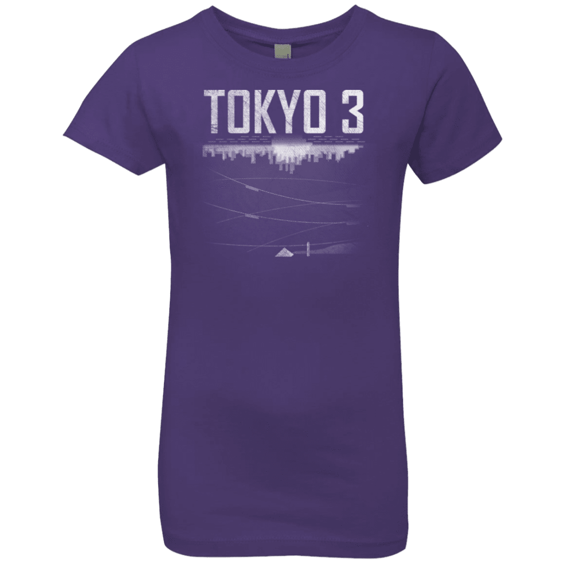 T-Shirts Purple Rush / YXS Tokyo 3 Girls Premium T-Shirt