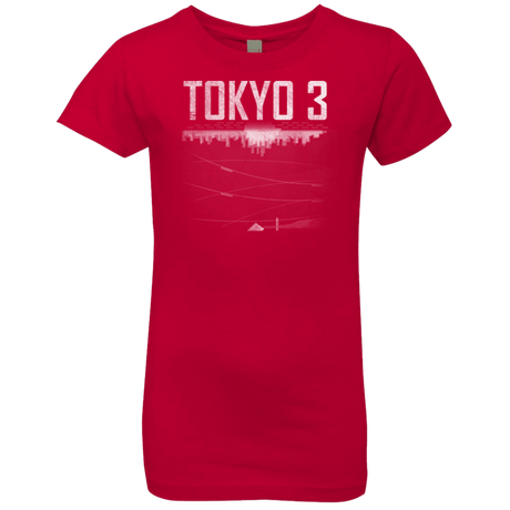 T-Shirts Red / YXS Tokyo 3 Girls Premium T-Shirt