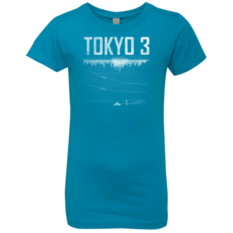 T-Shirts Turquoise / YXS Tokyo 3 Girls Premium T-Shirt