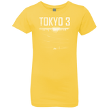 T-Shirts Vibrant Yellow / YXS Tokyo 3 Girls Premium T-Shirt