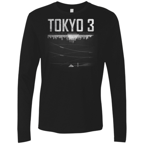 T-Shirts Black / Small Tokyo 3 Men's Premium Long Sleeve