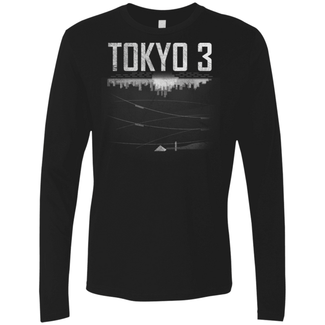 T-Shirts Black / Small Tokyo 3 Men's Premium Long Sleeve