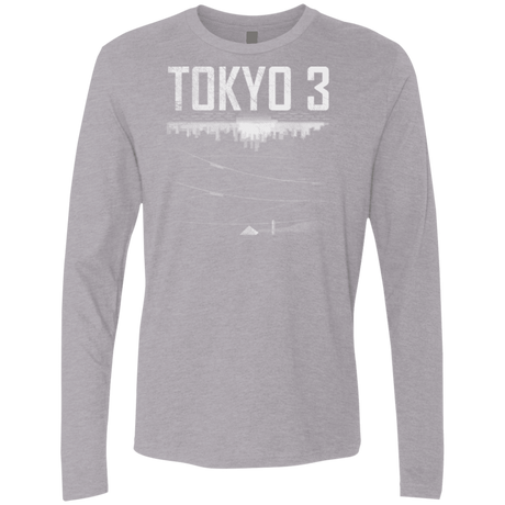 T-Shirts Heather Grey / Small Tokyo 3 Men's Premium Long Sleeve