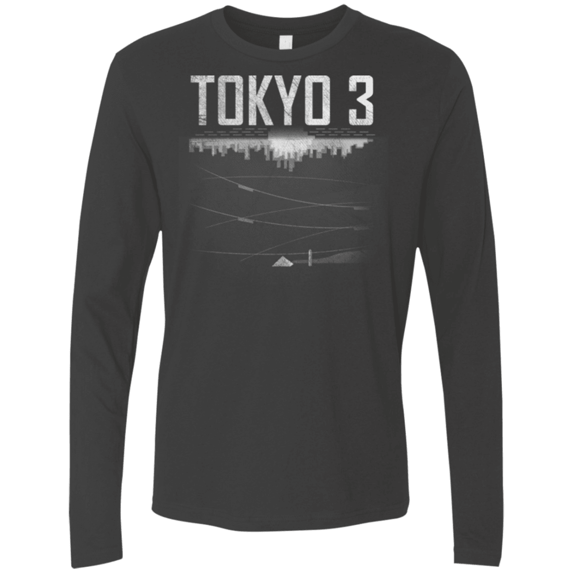 T-Shirts Heavy Metal / Small Tokyo 3 Men's Premium Long Sleeve
