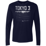 T-Shirts Midnight Navy / Small Tokyo 3 Men's Premium Long Sleeve