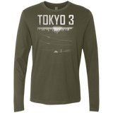 T-Shirts Military Green / Small Tokyo 3 Men's Premium Long Sleeve