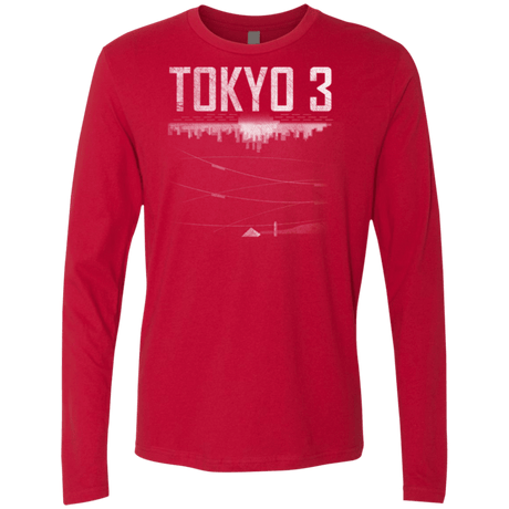 T-Shirts Red / Small Tokyo 3 Men's Premium Long Sleeve