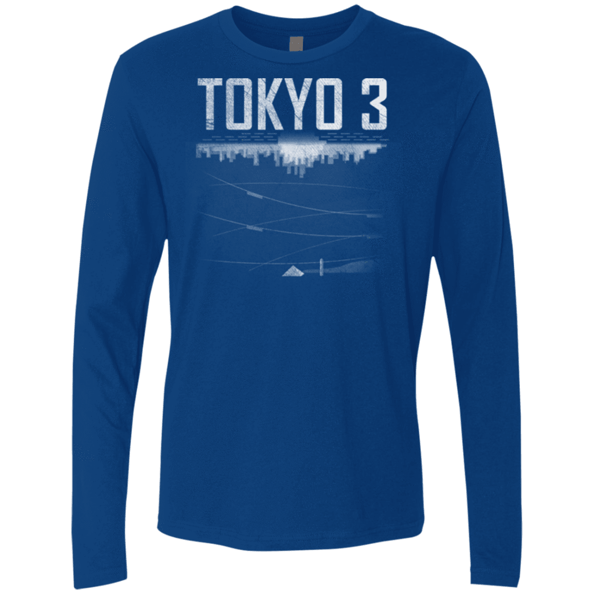 T-Shirts Royal / Small Tokyo 3 Men's Premium Long Sleeve