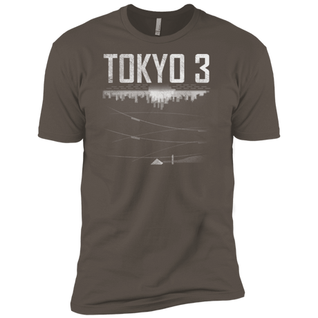 T-Shirts Warm Grey / X-Small Tokyo 3 Men's Premium T-Shirt