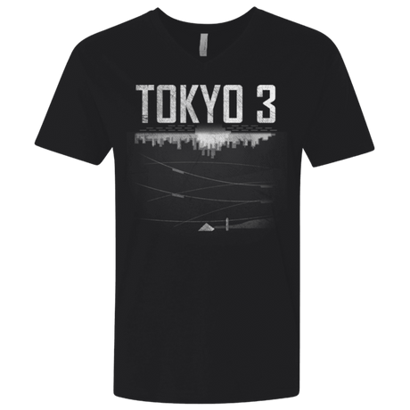 T-Shirts Black / X-Small Tokyo 3 Men's Premium V-Neck