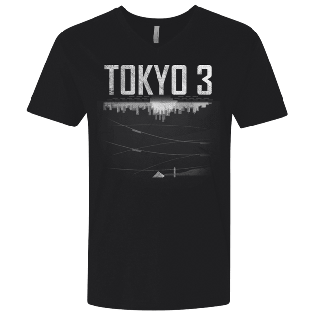 T-Shirts Black / X-Small Tokyo 3 Men's Premium V-Neck