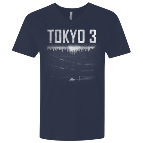 T-Shirts Midnight Navy / X-Small Tokyo 3 Men's Premium V-Neck