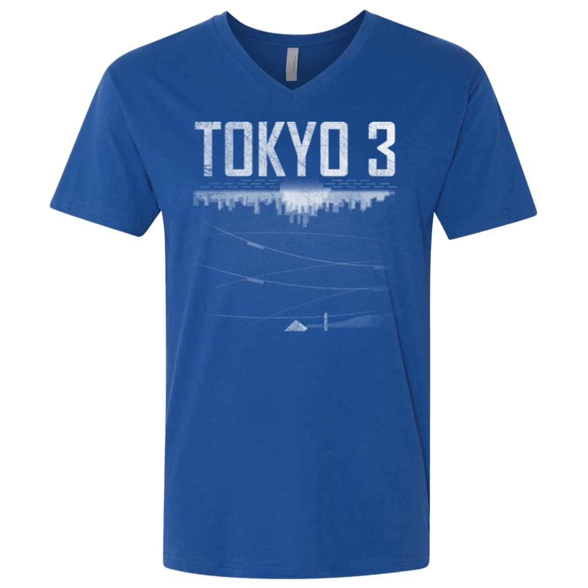 T-Shirts Royal / X-Small Tokyo 3 Men's Premium V-Neck