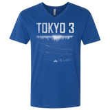 T-Shirts Royal / X-Small Tokyo 3 Men's Premium V-Neck