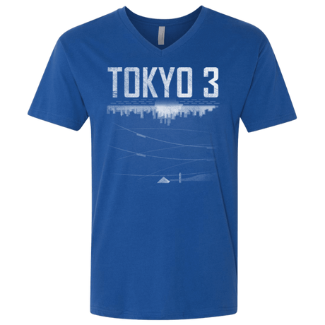 T-Shirts Royal / X-Small Tokyo 3 Men's Premium V-Neck