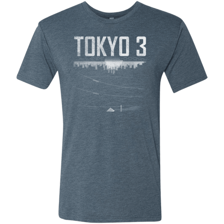 T-Shirts Indigo / Small Tokyo 3 Men's Triblend T-Shirt