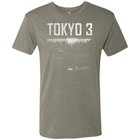 T-Shirts Venetian Grey / Small Tokyo 3 Men's Triblend T-Shirt