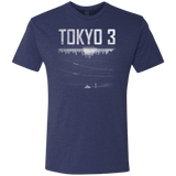 T-Shirts Vintage Navy / Small Tokyo 3 Men's Triblend T-Shirt