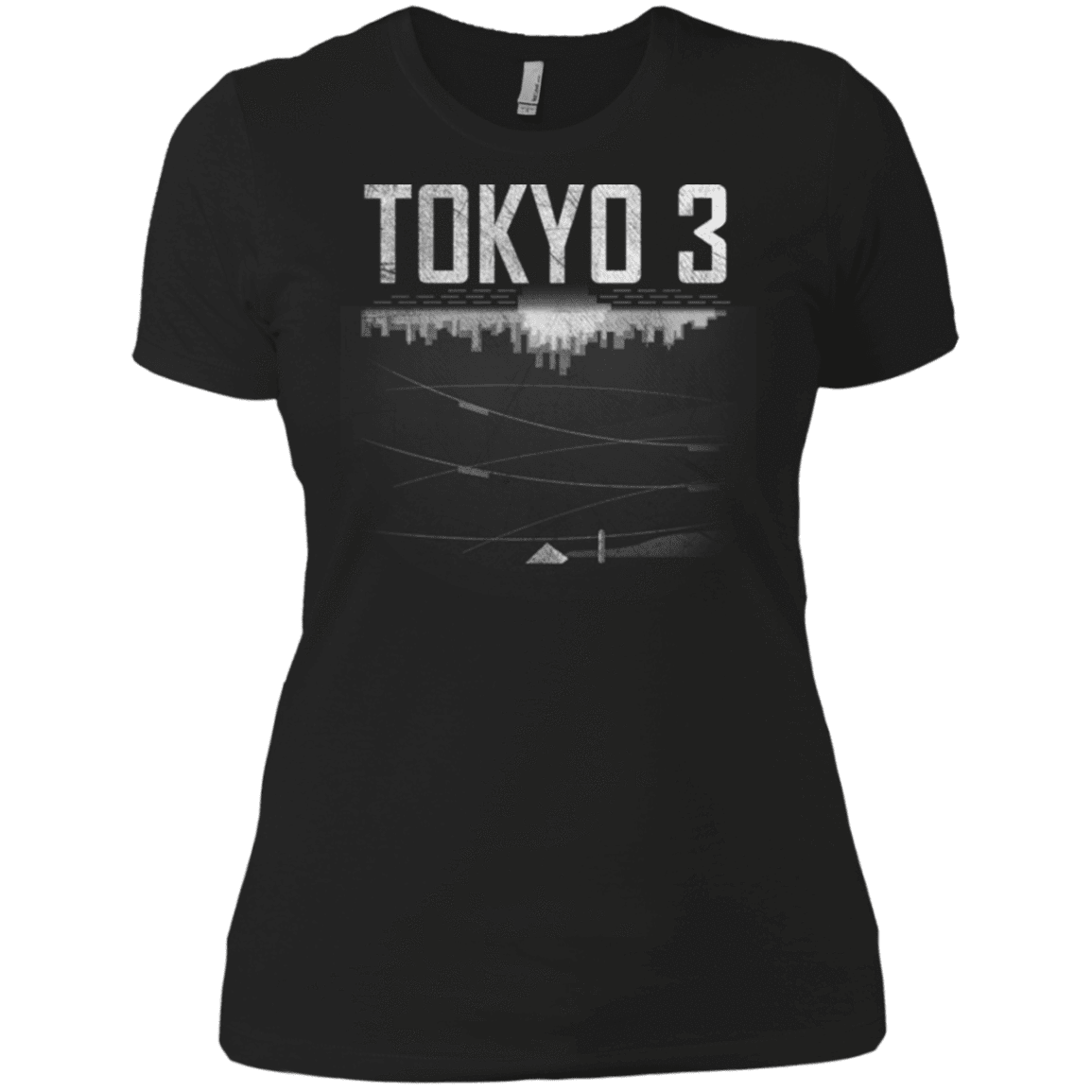 T-Shirts Black / X-Small Tokyo 3 Women's Premium T-Shirt