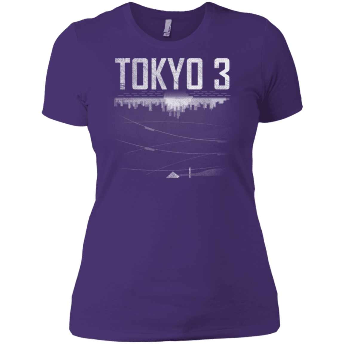 T-Shirts Purple / X-Small Tokyo 3 Women's Premium T-Shirt
