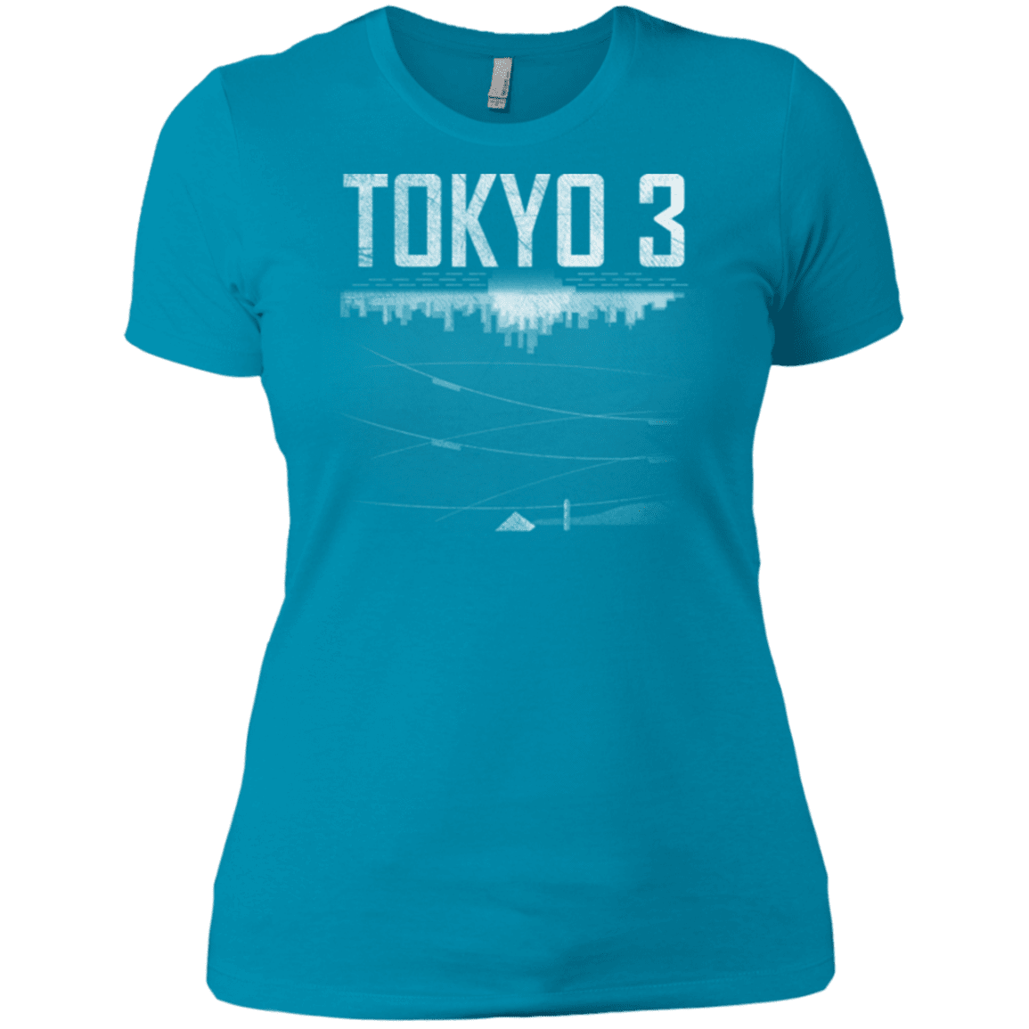 T-Shirts Turquoise / X-Small Tokyo 3 Women's Premium T-Shirt