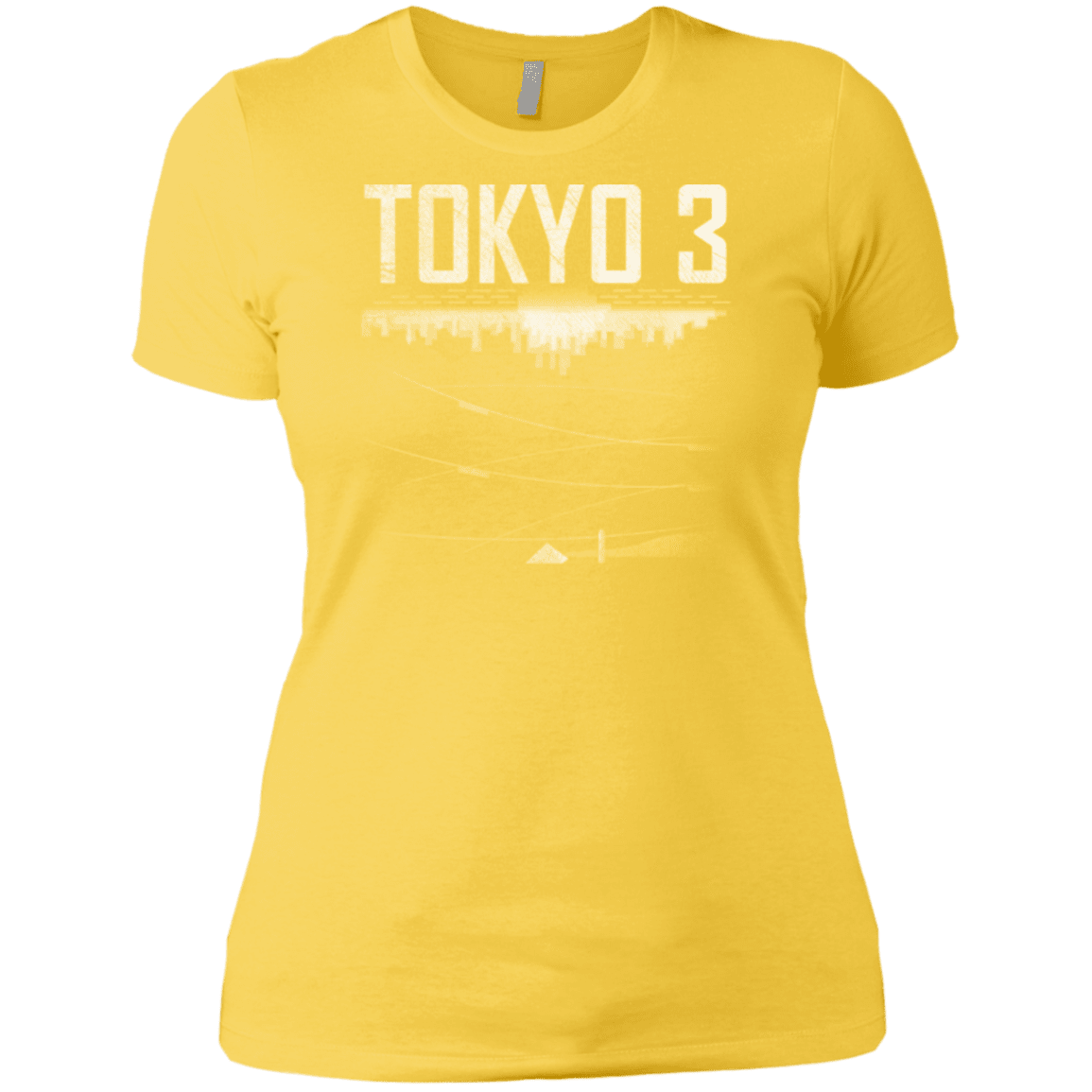 T-Shirts Vibrant Yellow / X-Small Tokyo 3 Women's Premium T-Shirt