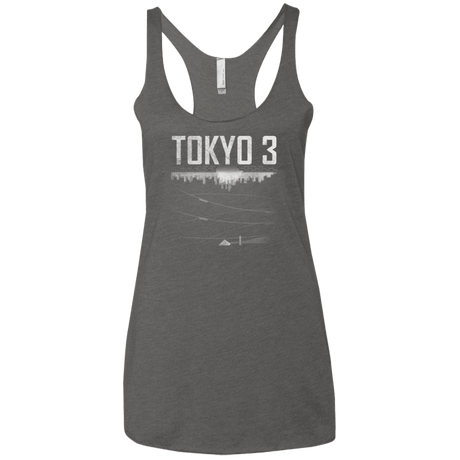 T-Shirts Premium Heather / X-Small Tokyo 3 Women's Triblend Racerback Tank