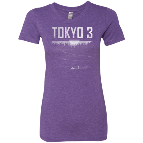 T-Shirts Purple Rush / Small Tokyo 3 Women's Triblend T-Shirt