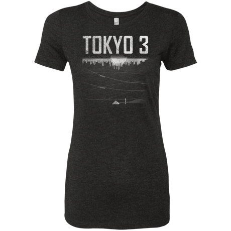 T-Shirts Vintage Black / Small Tokyo 3 Women's Triblend T-Shirt