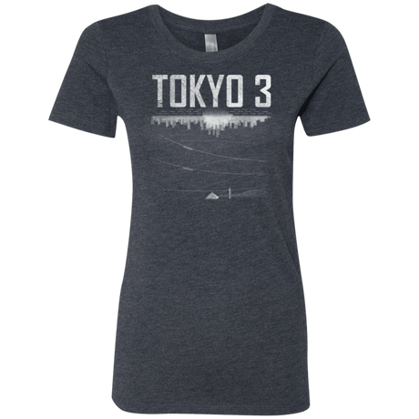 T-Shirts Vintage Navy / Small Tokyo 3 Women's Triblend T-Shirt