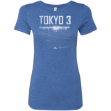 T-Shirts Vintage Royal / Small Tokyo 3 Women's Triblend T-Shirt