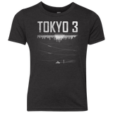 T-Shirts Vintage Black / YXS Tokyo 3 Youth Triblend T-Shirt