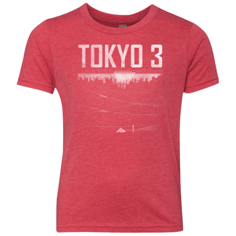 T-Shirts Vintage Red / YXS Tokyo 3 Youth Triblend T-Shirt
