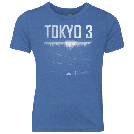 T-Shirts Vintage Royal / YXS Tokyo 3 Youth Triblend T-Shirt
