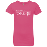 T-Shirts Hot Pink / YXS Tolkien About Girls Premium T-Shirt