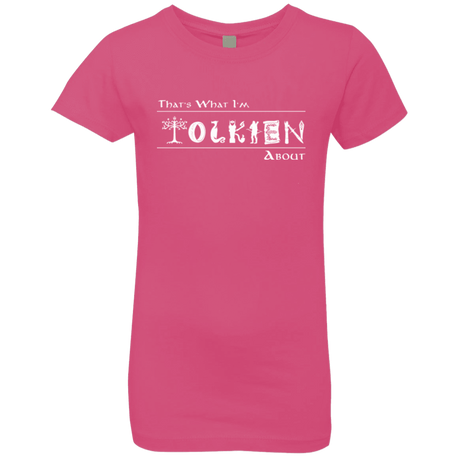 T-Shirts Hot Pink / YXS Tolkien About Girls Premium T-Shirt