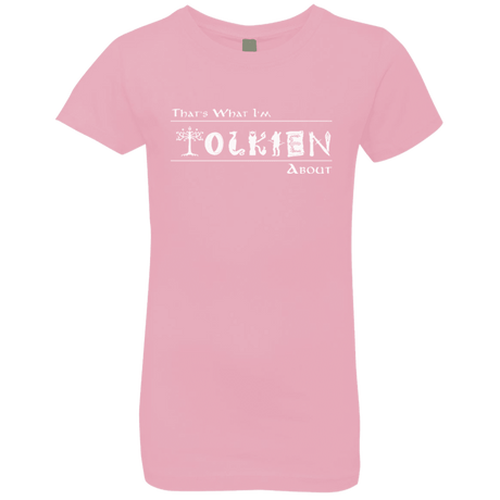 T-Shirts Light Pink / YXS Tolkien About Girls Premium T-Shirt
