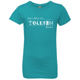 T-Shirts Tahiti Blue / YXS Tolkien About Girls Premium T-Shirt