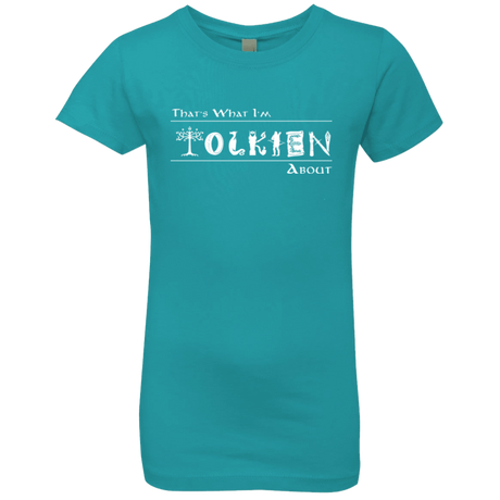 T-Shirts Tahiti Blue / YXS Tolkien About Girls Premium T-Shirt