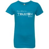 T-Shirts Turquoise / YXS Tolkien About Girls Premium T-Shirt
