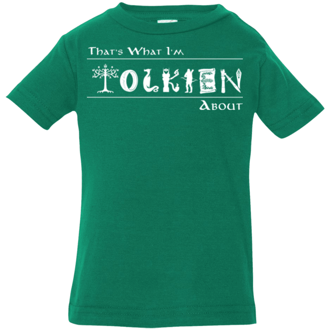 T-Shirts Kelly / 6 Months Tolkien About Infant Premium T-Shirt