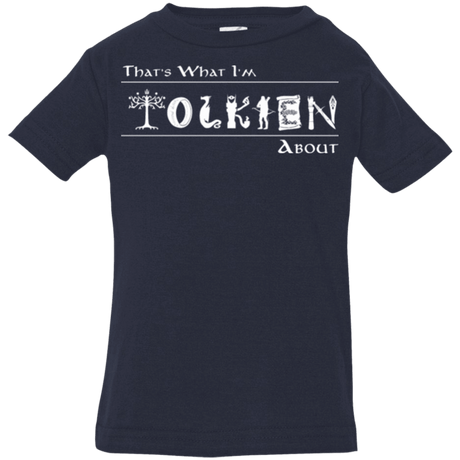 T-Shirts Navy / 6 Months Tolkien About Infant Premium T-Shirt