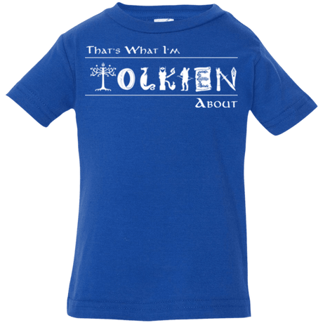 T-Shirts Royal / 6 Months Tolkien About Infant Premium T-Shirt