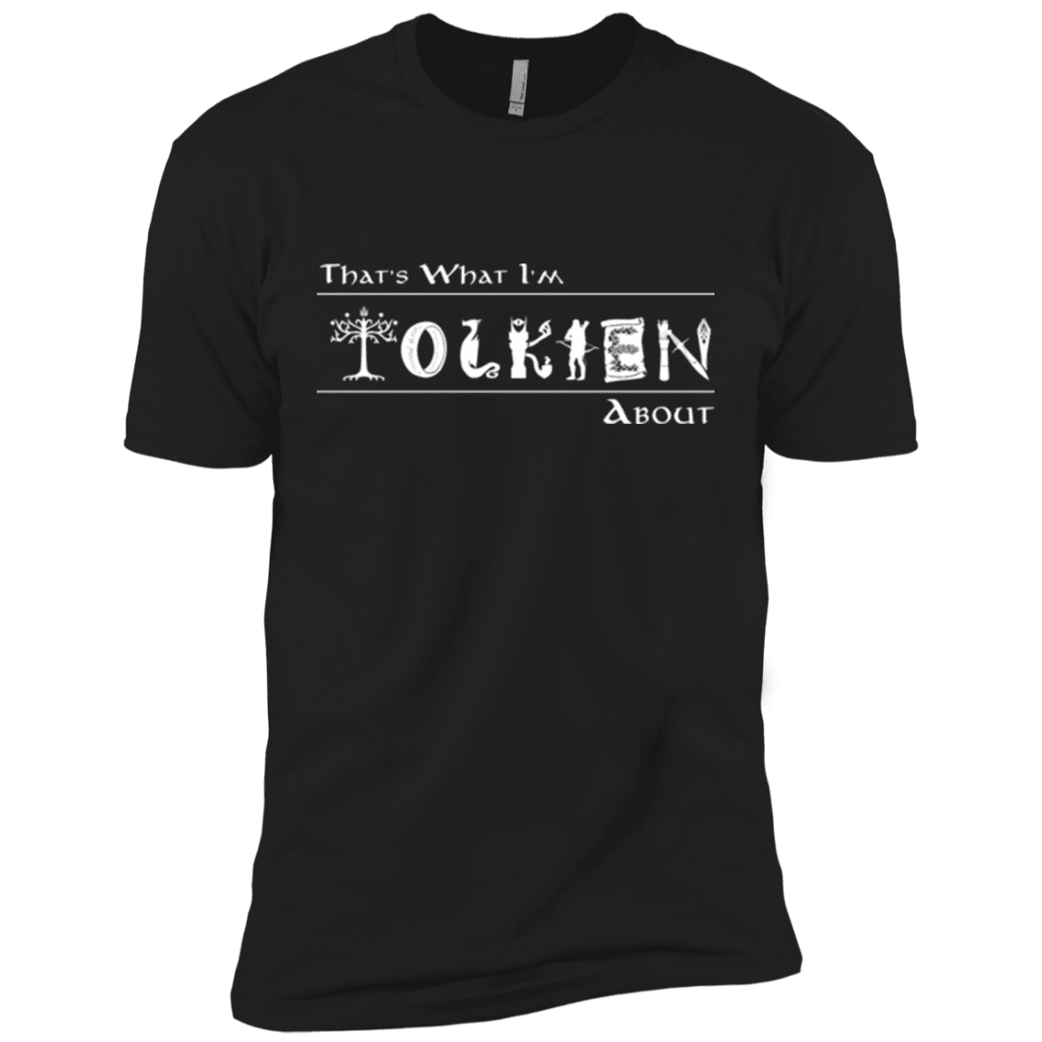 T-Shirts Black / X-Small Tolkien About Men's Premium T-Shirt