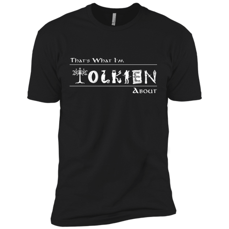 T-Shirts Black / X-Small Tolkien About Men's Premium T-Shirt