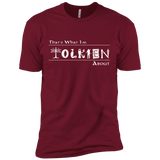 T-Shirts Cardinal / X-Small Tolkien About Men's Premium T-Shirt