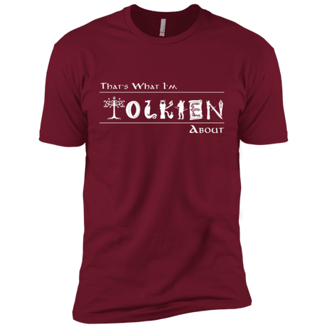 T-Shirts Cardinal / X-Small Tolkien About Men's Premium T-Shirt