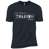 T-Shirts Indigo / X-Small Tolkien About Men's Premium T-Shirt
