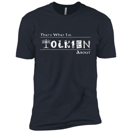 T-Shirts Indigo / X-Small Tolkien About Men's Premium T-Shirt