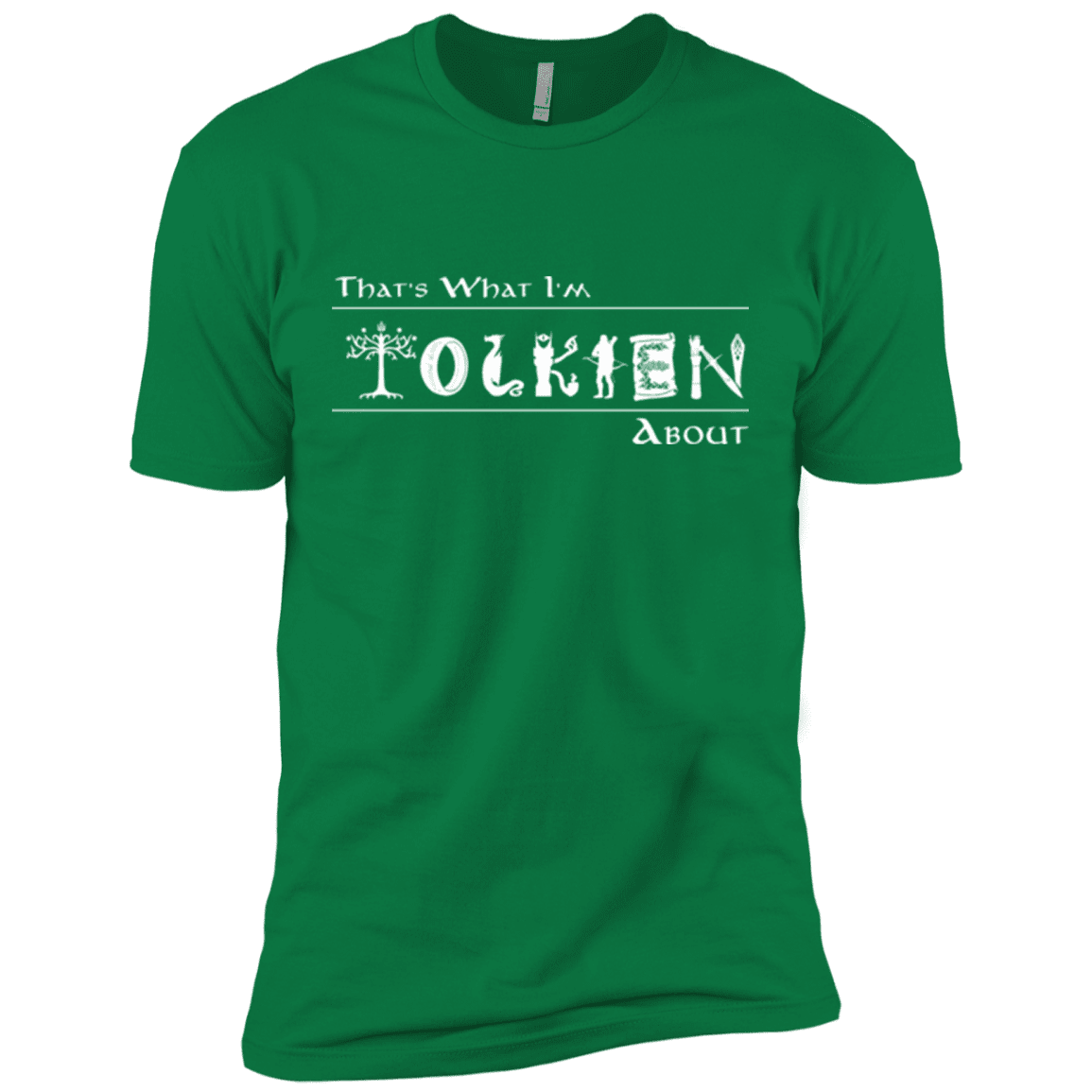 T-Shirts Kelly Green / X-Small Tolkien About Men's Premium T-Shirt